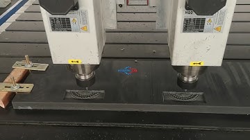 Double head CNC router machine 1325 for stone carving