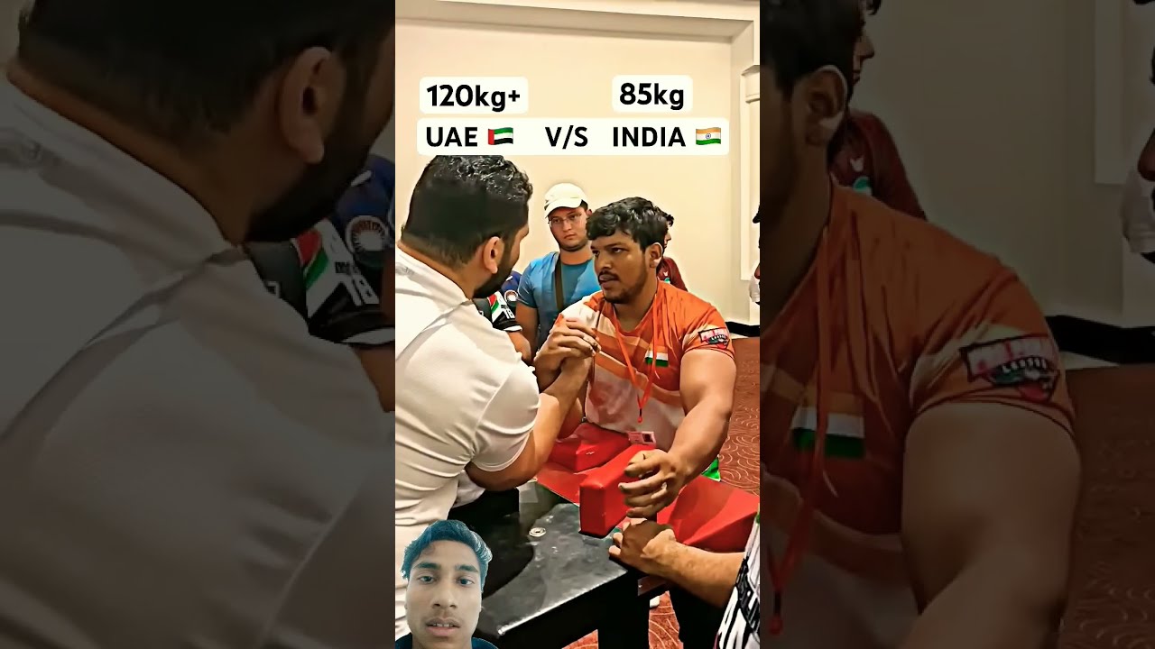  Md Jeet Singh Subscribe UAE 120kg V S INDIA 85kg India Power Indianflag