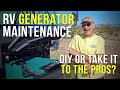 RV Generator Maintenance — DIY or Leave It To The Pros?! Cummins/Onan Generator Service Specials
