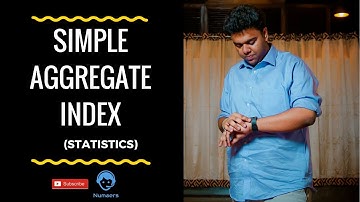 Simple Aggregate Index (Statistics) Bangla Tutorial
