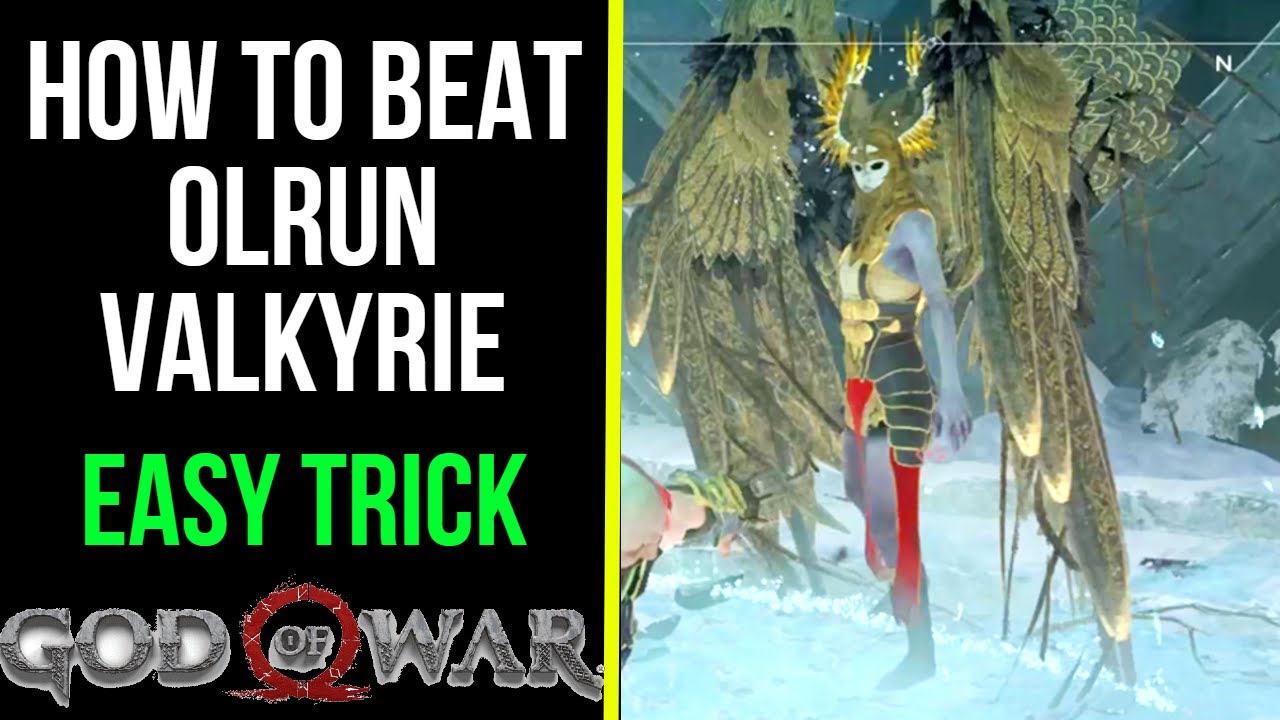 How To Beat Olrun In God Of War 