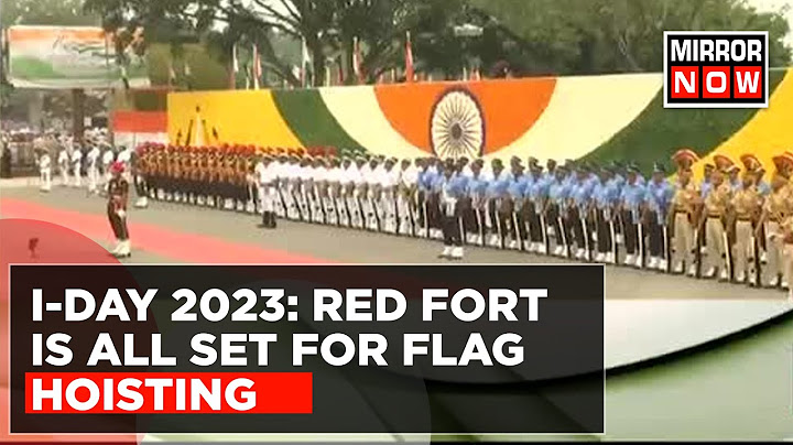 Independence Day 2023: PM Modi Soon To Reach Red Fort Ahead Of Flag Hoisting On I-Day | Top News