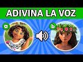 Adivina los Personajes de ENCANTO vs MOANA por sus VOZES! | Voz de Disney Challenge