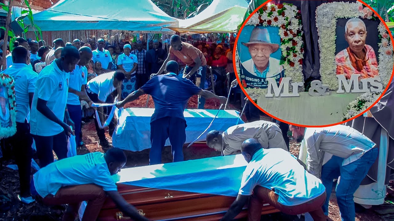 HUZUNI: MAZISHI YA MKE NA MUME WALIO FARIKI SIKU MOJA,CHANZO CHA KIFO CHATAJWA