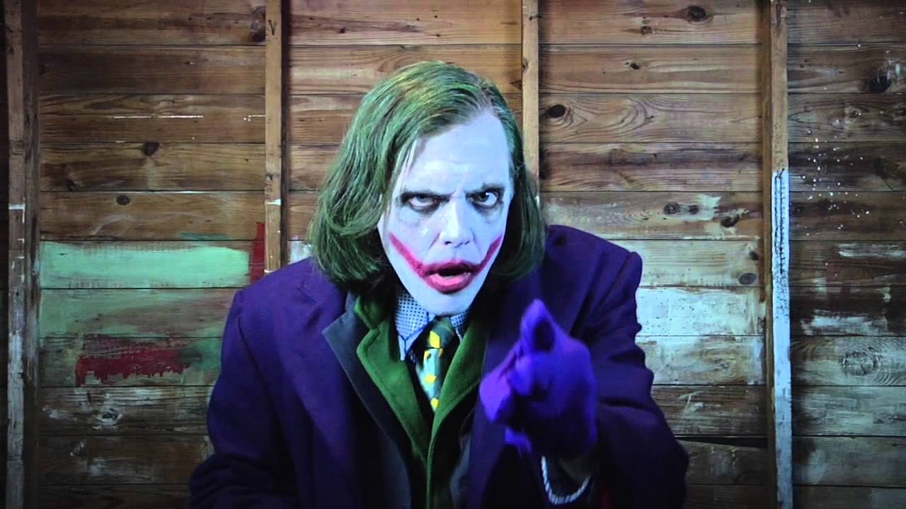 Heath Ledger Joker Impersonation - YouTube