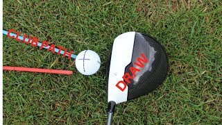 HOW TO DRAW THE GOLF BALL WITH DRIVER (SIMPLE DRILL FOR THE RANGE)