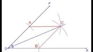 Construction #5 angle bisector