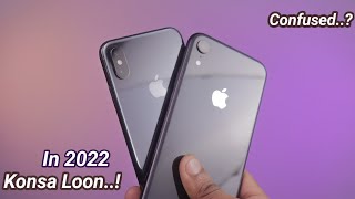 iPhone XR vs iPhone XS in 2022 || second hand konsa lia jaye ?