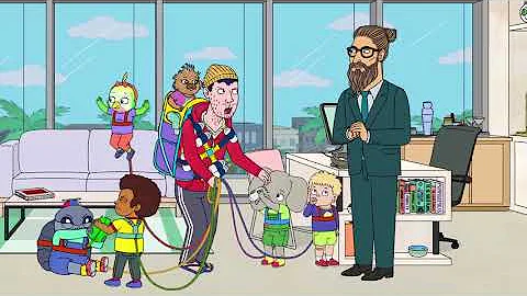 Bojack Horseman - Todd Babysits