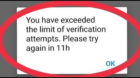 How To Fix Truecaller You have exceeded the limit of verification attempts.Please try again Problem