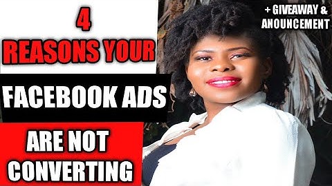 4 Reasons your Facebook ADS are NOT converting