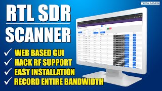 RTL SDR Scanner - FULL Bandwidth Recording With WEB UI screenshot 5