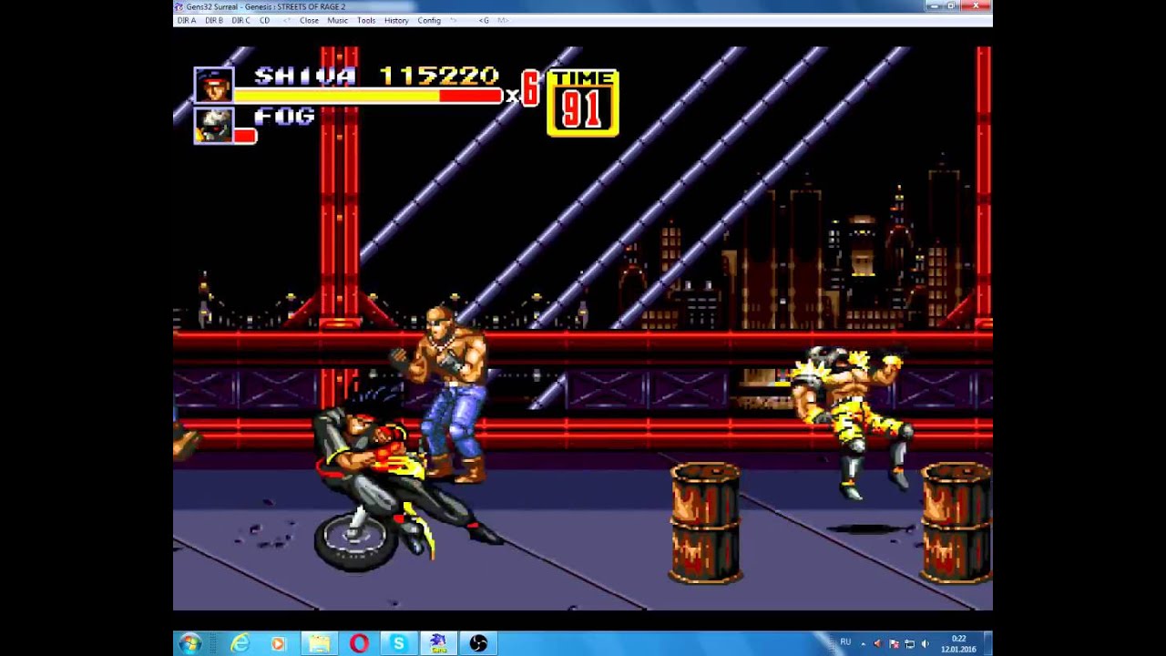 streets of rage 2 syndicate wars mania