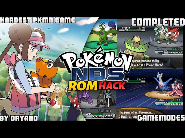 Pokemon Black 2 DE - NDS Hack ROM filled doubles-battles, difficulty level,  and improve game : r/Ducumon