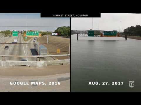 Houston, Before and After Harvey