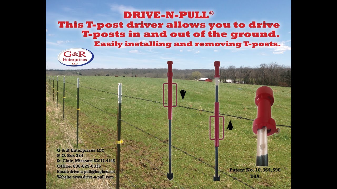 T-post Driver and Puller Combination         Drive-N-Pull® 