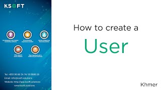 How to create a User ( Khmer ) screenshot 1