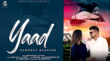 YAAD | Hardeep Bassian Ft. Jeet Kaur (Official Video)2021| Latest Punjabi Songs 2021 #HardeepBassian