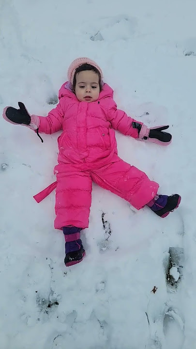 Snow Angel with Bridget