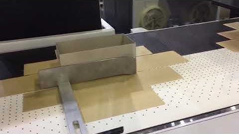 ZK-660FBS Full automatic rigid box making machine