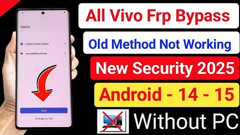 ALL Vivo FRP Bypass 2025 : Settings Not Opening | Vivo FRP Bypass Android 14/15 Without PC 2025