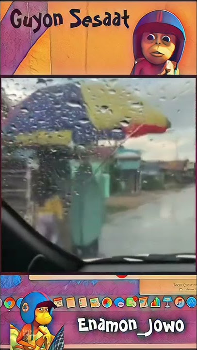 Video story status wa lucu hujan pakai payung gede anti badai bikin ngakak viral di tiktok fyp#short
