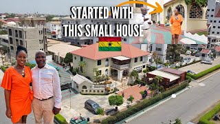 MOVED FROM UK AND TRANSFORMED THIS SMALL HOUSE IN GHANA TO A 31 BEDROOM HOTEL
