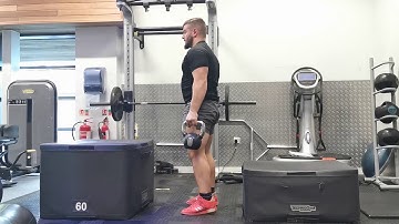 Eccentric Overload Box Jumps