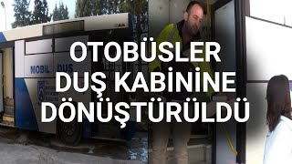Depremzedeler Için Mobil Duş
