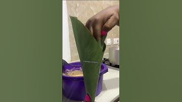 How To Wrap your Moi-Moi Leaves Like a Pro| Moi Moi Elewe | Moi Moi in Banana Leaves #moimoi #foodie