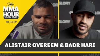 Badr Hari, Alistair Overeem FacetoFace Before Trilogy  The MMA Hour