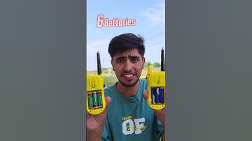 I Tested ₹200 Wali  Walkie Talkie #gadgets #shorts   #viral