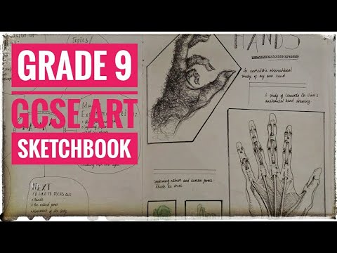 3 TOP TIPS for filling your LEVEL 9 GCSE sketchbooks [how to draw for  beginners] PART 2 
