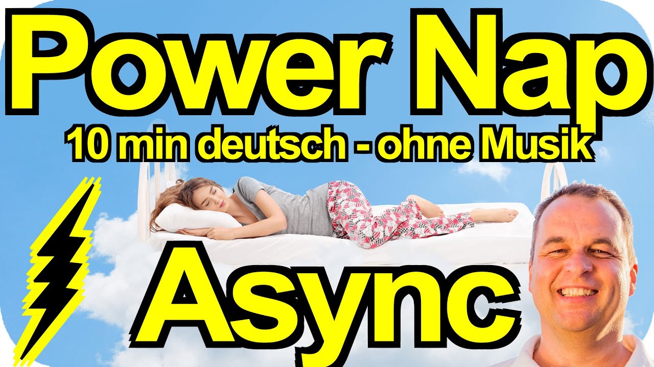Power Nap 10 min ⚠️ACHTUNG:⚠️ Extrem STARK ⚡asynchrone Doppelinduktion!⚡ Power Napping deutsch NSDR