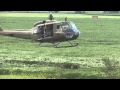 2013 Thunder Over Michigan Air Show UH-1 Vietnam reenactment flight (Saturday)