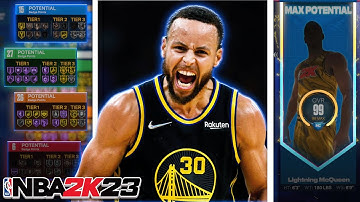 OFFICIAL STEPHEN CURRY *CHEF* BUILD in NBA 2K23