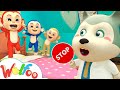 Wolfoo, How Was Five Little Monkeys Jumping On The Bed? - Wolfoo Kids Stories | Wolfoo Kids Songs