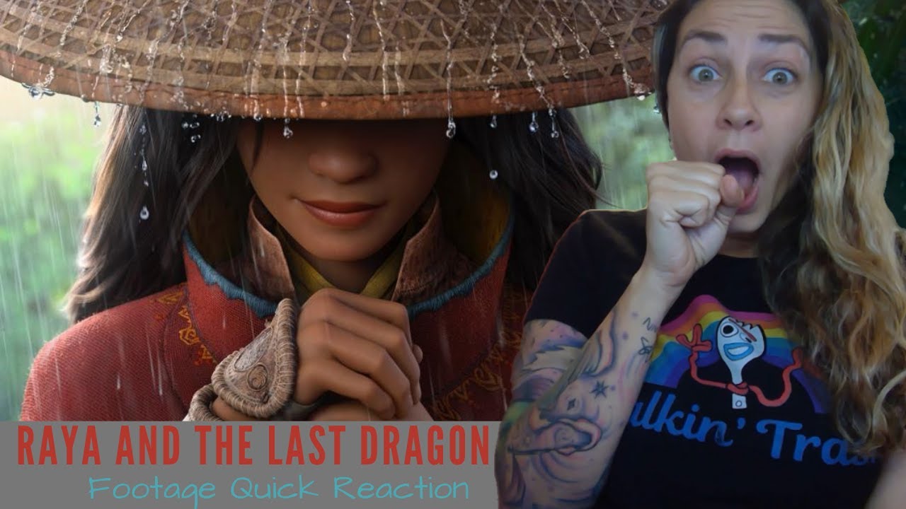 Raya And The Last Dragon Exclusive Footage Quick Reaction!