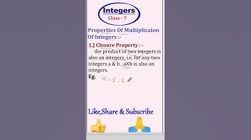 CBSE/NCERT Math Class 7  | #Shorts Properties of multiplication  |Part - 15| #BrightIQ