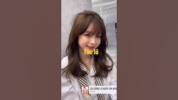 Cắt tóc lỡ , nhuộm màu nâu Tây 8.322 Caitu HD , tóc đẹp cùng MPT 2916