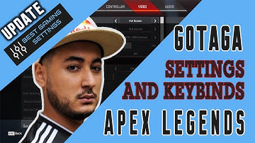 Gotaga Apex Legends Settings, Keybinds, Gear and Sensitivity  *Updated 2019