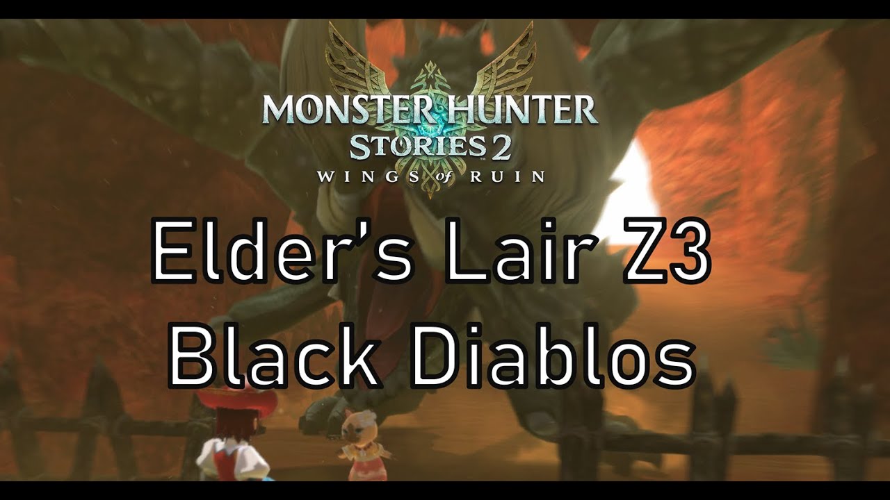 Monster Buddy - Black Diablos In Monster Hunter Stories 2