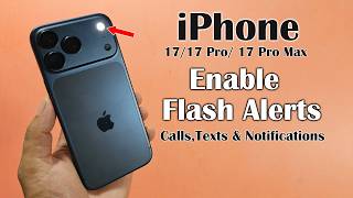 Come attivare gli avvisi flash per chiamate e messaggi su iPhone iOS 26 screenshot 1