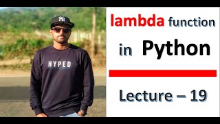 lambda function in Python [English] [Hindi]