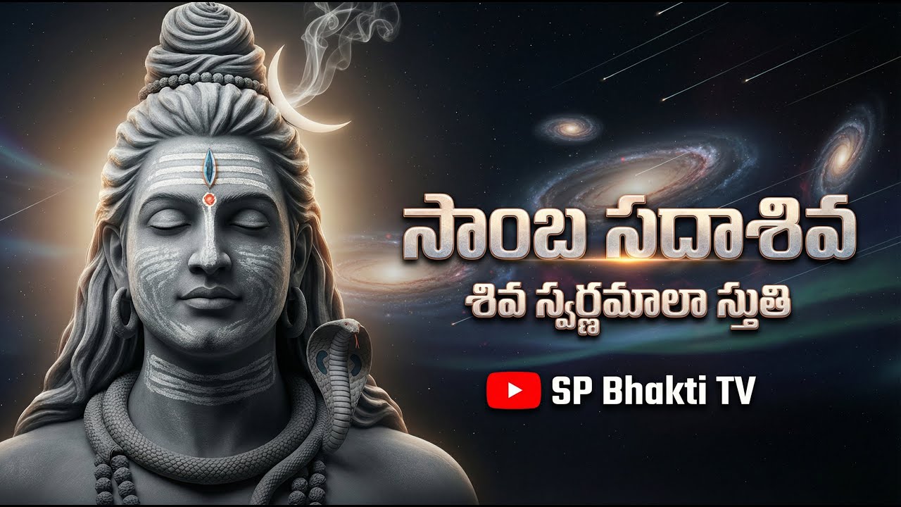 FAITH in SHIVA Can Change Anything | Shiv Swarnamala Stuti | SP Bhakti TV | సాంబ సదాశివ