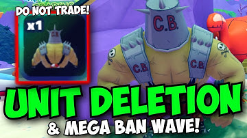 The Devs are MAD! HUGE BAN WAVE & UNIT DELETION in Spongebob Tower Defense!