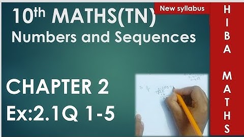 10th maths chapter 2 exercise 2.1 question 1-5, Euclid