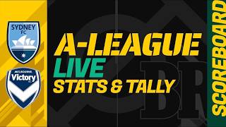 Sydney FC - Melbourne Victory: A-League (Australian LIVE score and stats)