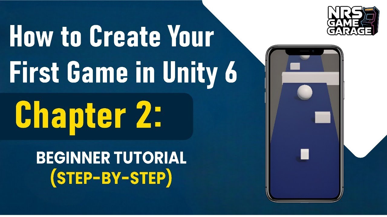 How to Create Your First Game in Unity (Beginner Tutorial) | Chapter 2