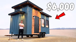 I Built A Luxury Tiny Home For 6000 Exterior Build